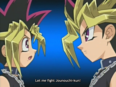 Little Yugi steps up to take on his best friend...